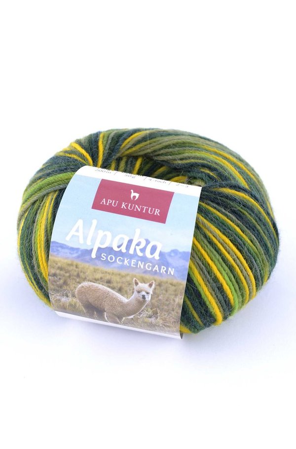 Alpaka Wolle SOCKENGARN | 50g | 1er Pack | Alpaka-Woll-Mix
